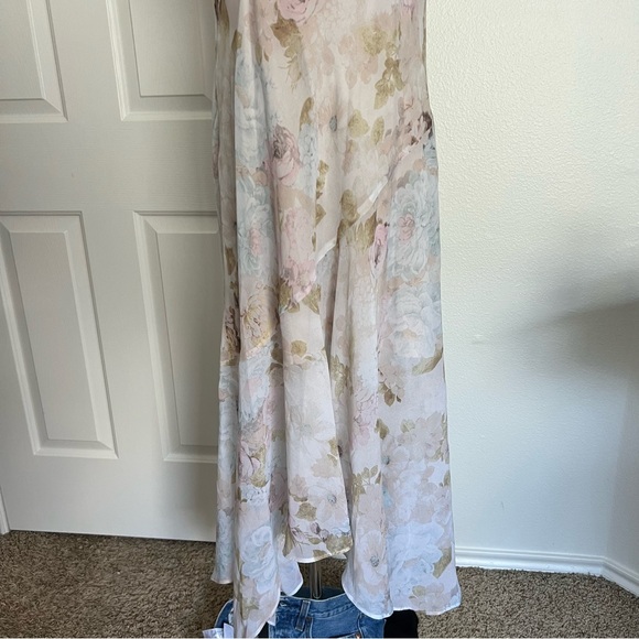 Wayf Womens Rendezvous Cowl Neck Slip Midi Dress - Picture 8 of 9